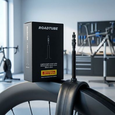 Pirelli Roadtube 28" Fahrradschlauch 85 g - 80 mm SV-Ventil, Butyl, Race