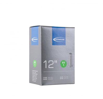 Schwalbe AV1 Fahrradschlauch 12\" (47-203 bis 62-203), Autoventil 40mm, fér Reifen 12