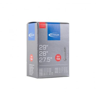 Schwalbe SV19A Extralight Schlauch 27,5|28|29\" (40/62-584/635), SV 40mm, Butyl