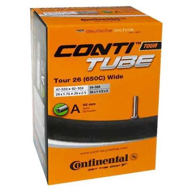 Continental Schlauch Conti 26x1.75-2.50\" 47-62/ 559 A40, TOUR 26 wide AV 40mm