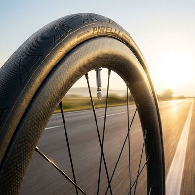 Pirelli Schlauch Sportube 28" Race 28 schwarz - zuverlässiger Rennradschlauch mit SV