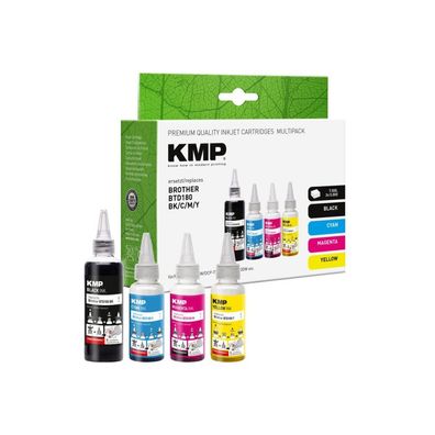 KMP Patrone Brother BTD180 MultiPack BK, , , kompatibel