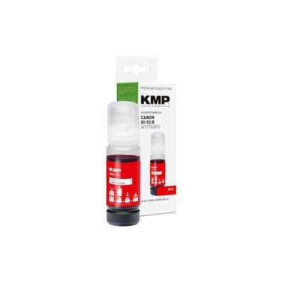 KMP Patrone Canon GI53R (4717C001) red 3800 Seiten kompatibel