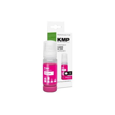 KMP Patrone Canon GI55M (6290C001) magenta 5250 Seiten kompatibel