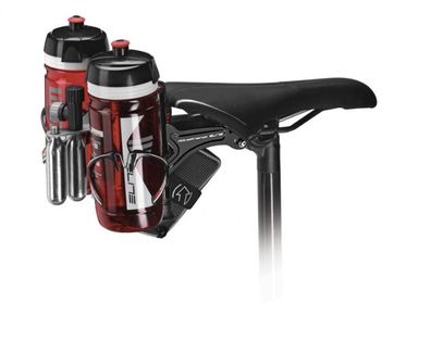 ELITE Trinkfalschenhalter-Kit Skekane fér Trinkflaschen schwarz - Flaschenhalter