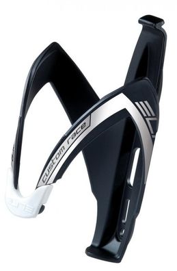 ELITE Flaschenhalter Custom Race schwarz/weiß matt