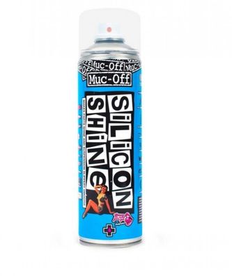 Muc Off Silicon Shine Silikonspray 500 ml - Glanz und Reibungsschutz fér dein Fahrrad