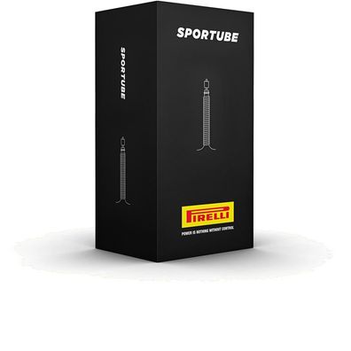 Pirelli Schlauch Sportube 27,5 27 schwarz - zuverlässiger 27,5" Fahrradschlauch mit S
