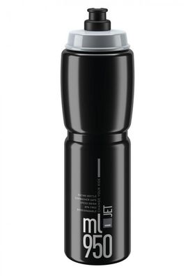 Elite Trinkflasche Jet 950 ml schwarz grau