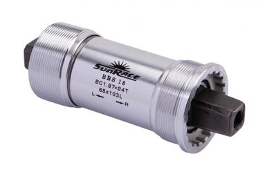 SunRace BBS18 Innenlager 103 mm, 68 mm BSA-Gewinde, Aluminium-Schalen, gedichtetes Vi