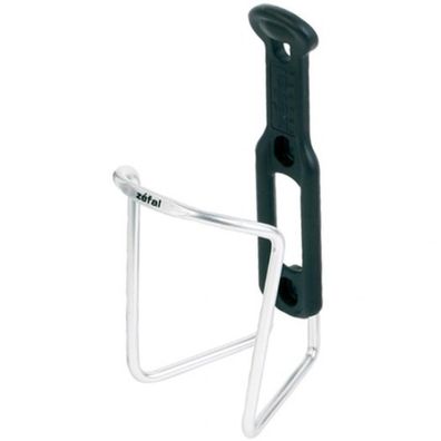 Zefal Trinkflaschenhalter Silber, aus robustem Aluminium, klassisches Design, leicht,