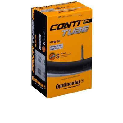 Continental MTB Schlauch 26x1.75\"-2.50\" SV42 47-62mm Butyl, pannensicher vulkanisie