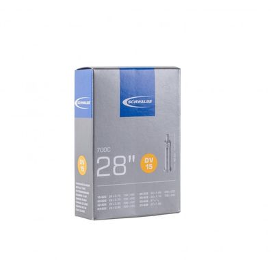 Schwalbe Schlauch DV15 18/28-622/630 40mm 18 - zuverlässiger Fahrradschlauch mit Top