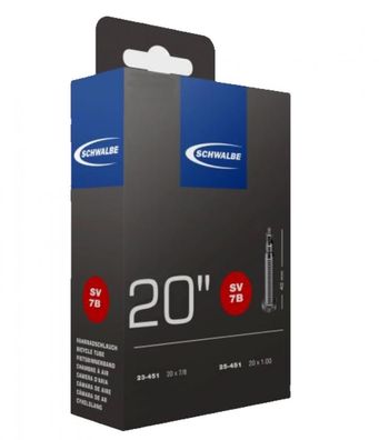Schwalbe Schlauch SV7B 20x7/8-1.00\" 23/25-451 SV 40mm
