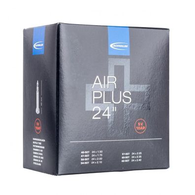 Schwalbe Schlauch AIR Plus SV10AP 37-47/507 SV10-40 10461873 - Fahrradschlauch