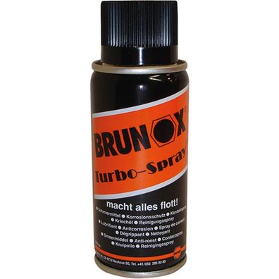 Brunox 5-Funktionen-Turbo-Spray 100ml Spréhdose inklusive Schnorchel