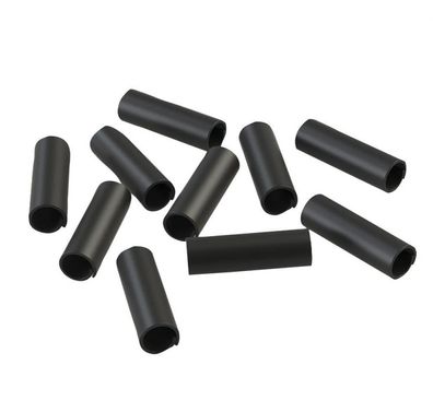 Racktime Abriebschutzset 14 g Schwarz - Schutz fér Gepäckträger 10 mm