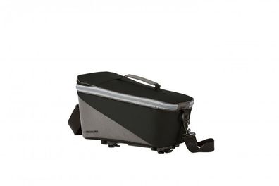 racktime Trunkbag Talis fér Snapit 2.0 carbon black stone grey 8l - Gepäckträgertasch