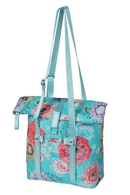 Basil Schultertasche Bloom Field Shopper sky blue 30x15x38 cm 20l - FahrradtraegerfAn