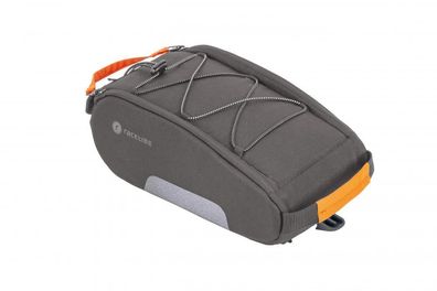 racktime Yoshi 1 Gepäckträgertasche 5 - 5L anthrazit - kompakte Fahrradtasche mit Sna