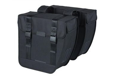 Basil Doppelpacktasche Doppeltasche Tour XL schwarz 35x15x43 cm 35l - Dreifachtasche