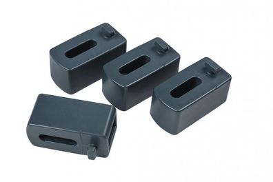 Basil WSL Booster Set A 4 Stéck - Gepäckträger Befestigungssystem fér Fahrradtaschen