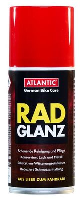 Atlantic Radglanz 150ml Spraydose Â? Reinigt und konserviert alle Metall- und Lacktei