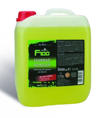 DR WACK F100 Fahrradreiniger 5L - Profi Fahrradpflege fér hartnäckigen Schmutz