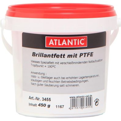 Atlantic Brillantfett mit PTFE Eimer 450g 3455 - ßl - PflegeundSchutzspray