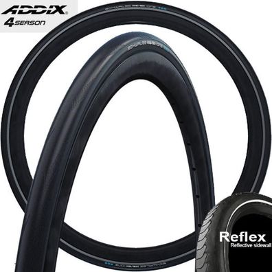 Schwalbe One 365 Perf 4-Season Faltreifen 25-622 - Rennradreifen mit Pannenschutz