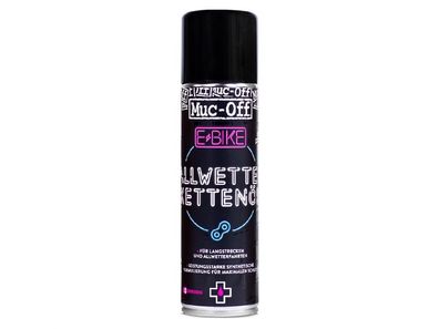 Muc-Off E-Bike All Weather Chain Lube 250 ml - Synthetisches Kettenöl fér alle Wetter