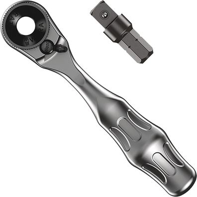 Wera 8001 A Zyklop Mini 1 Bit-Ratsche 1/4\" 1/4\" Vierkant 2-teilig