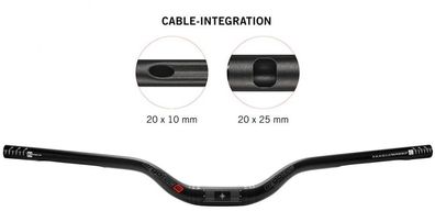 Humpert/Ergotec Riser Bar 50 I MTB-Lenker - Aluminium 35 - 0 mm Klemmung Schwarz - 31