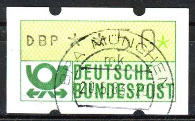 BRD ATM 1981 Nr 1-1-050 zentrisch gestempelt X26F06A