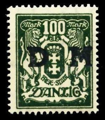 DANZIG Dienstmarken Nr 37 postfrisch X60D68A