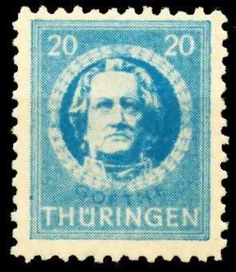 SBZ Thüringen Nr 98AXp1 postfrisch X67328A