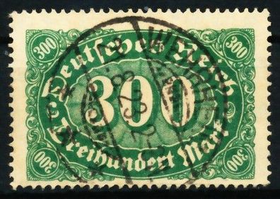 D-REICH INFLA Nr 221I zentrisch gestempelt X69BBAA