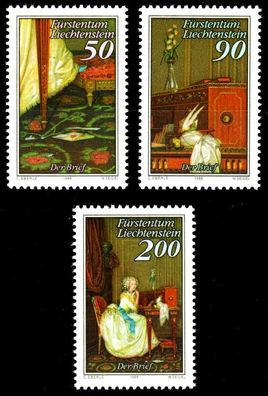 Liechtenstein 1988 Nr 957-959 postfrisch SB49DE6