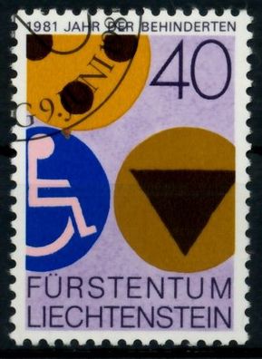 Liechtenstein 1981 Nr 774 gestempelt X6E6962