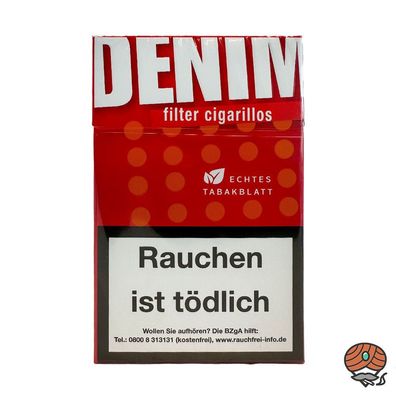 Denim Filterzigarillos - 17 Stück