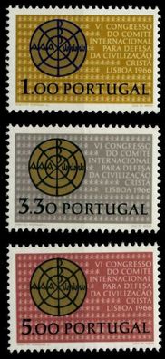 Portugal 1966 Nr 1000-1002 postfrisch X7E01AE