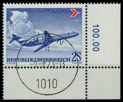 Österreich 1973 Nr 1413 zentrisch gestempelt ECKE-URE X802502