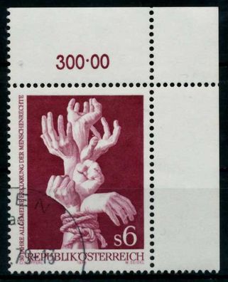Österreich 1978 Nr 1595 gestempelt ECKE-ORE X80D77A