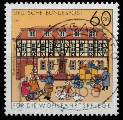 BRD 1991 Nr 1564 zentrisch gestempelt X847C86