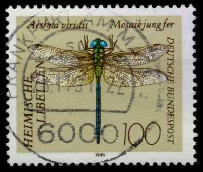 BRD 1991 Nr 1552 zentrisch gestempelt X84B13E