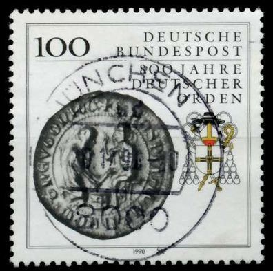 BRD 1990 Nr 1451 zentrisch gestempelt X85248A