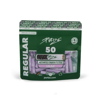 Purize Aktivkohlefilter Regular flieder, 50 Stück