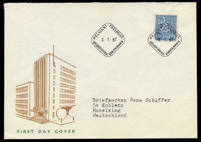 Finnland Nr 618 BRIEF FDC X9118F2