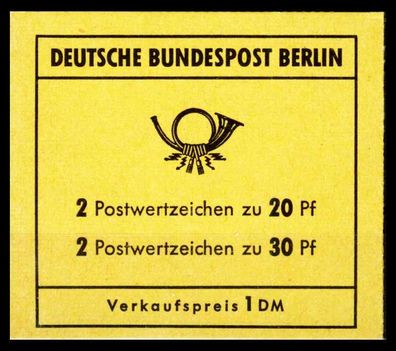 BERLIN Markenheftchen Nr MH 07a postfrisch S02FF46