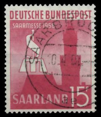SAAR OPD 1958 Nr 435 gestempelt X969306